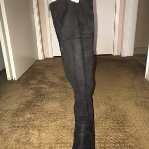 Knee High Suede Boots